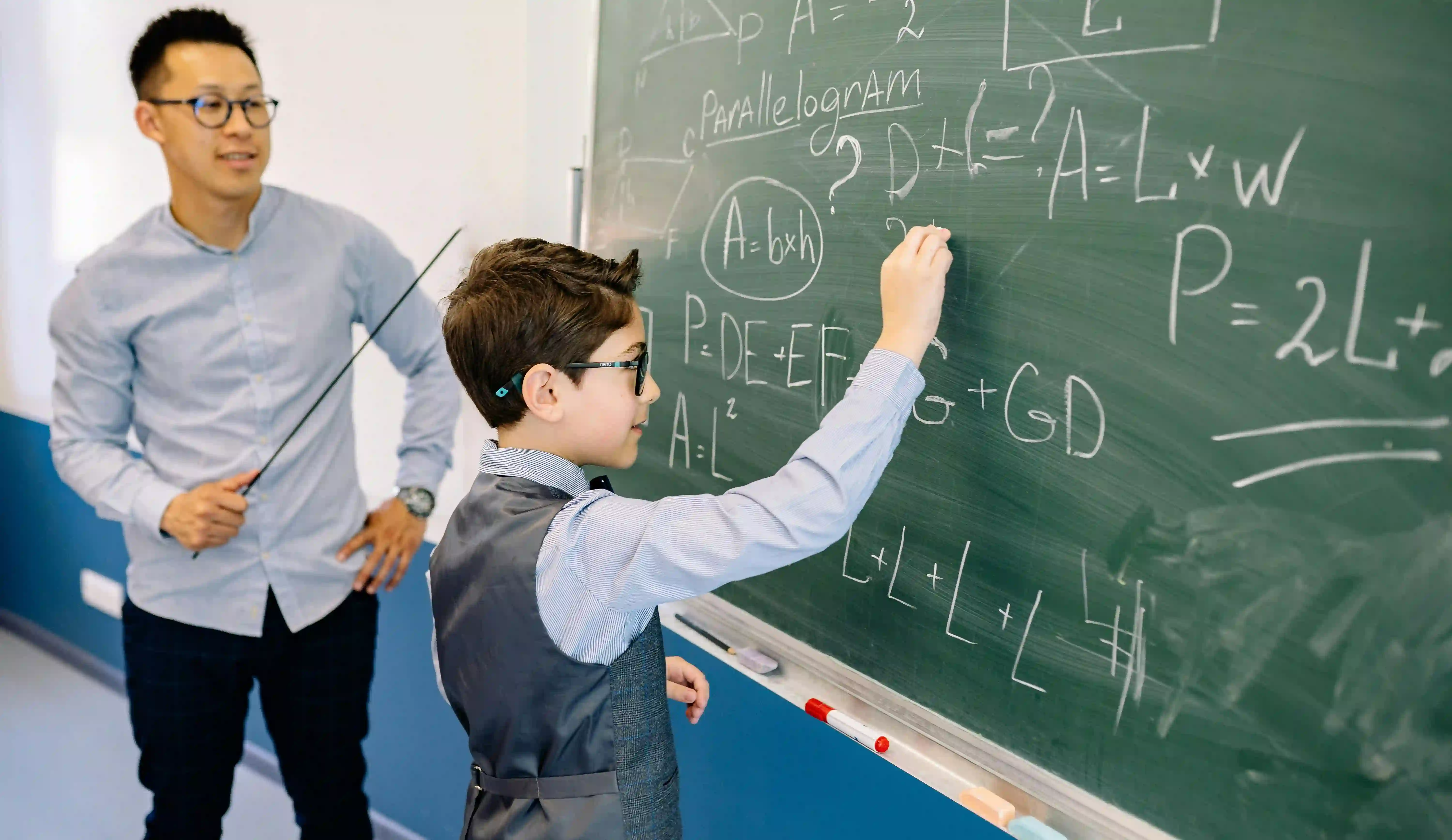 Student learning mathematics